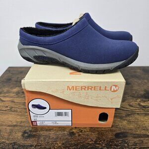 Merrell Encore Crystal Clogs Slip On Shoes Women's Size 8.5 Blue EUC